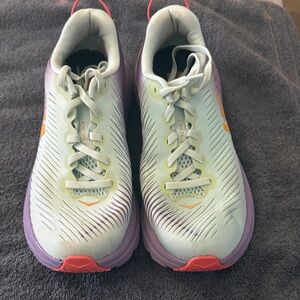 Hoka One One Sneakers White Lavender